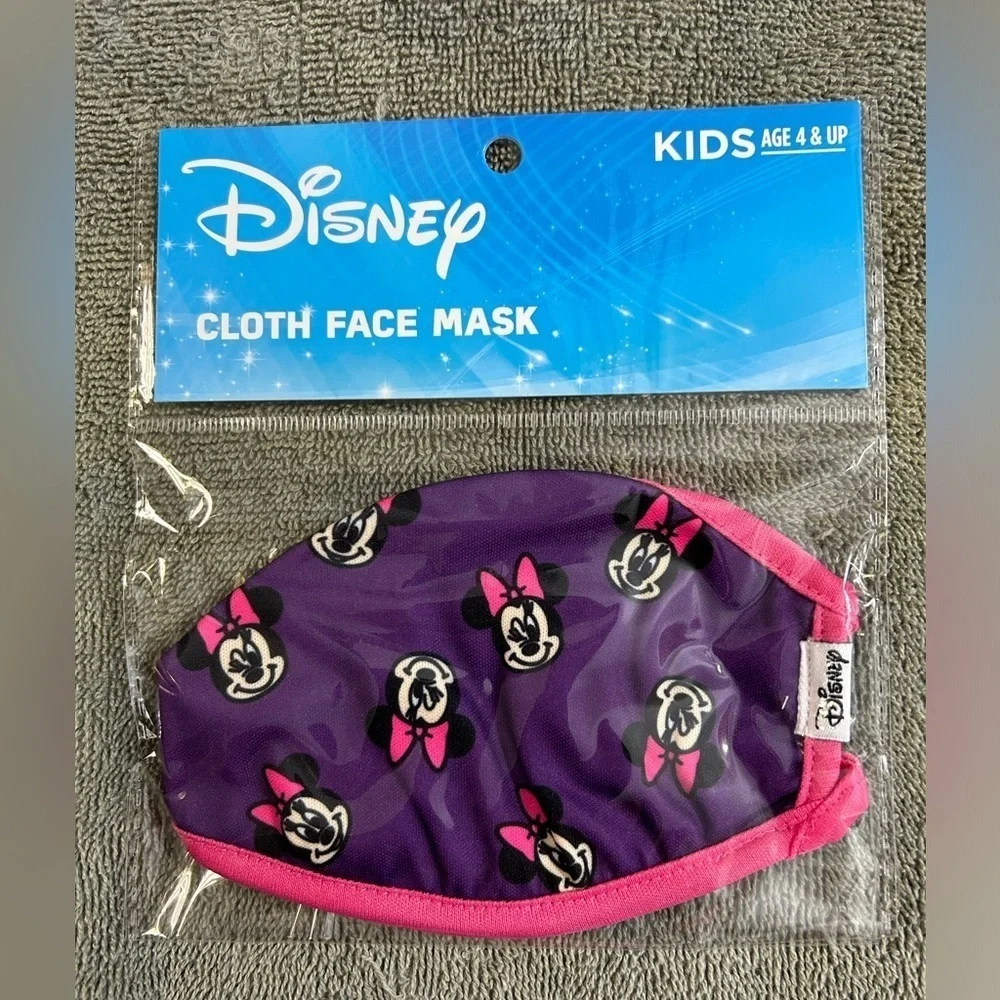New! Disney Cloth Face Masks Lot of 6